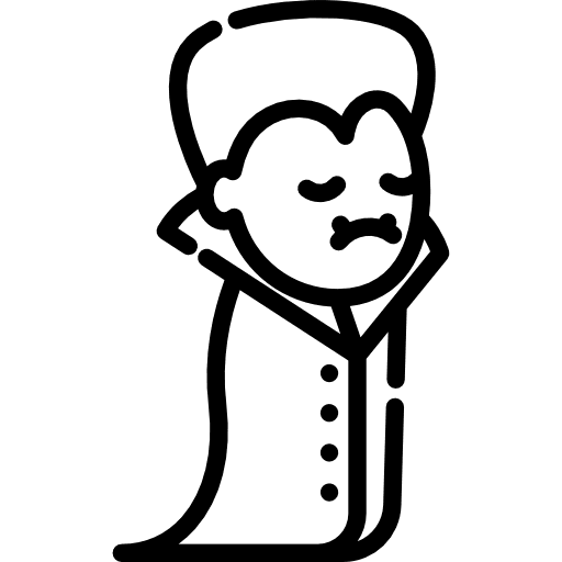 Vampire halloween vampire fairy tale icon