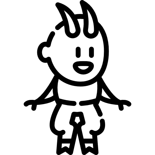 Devil legend folklore devil icon