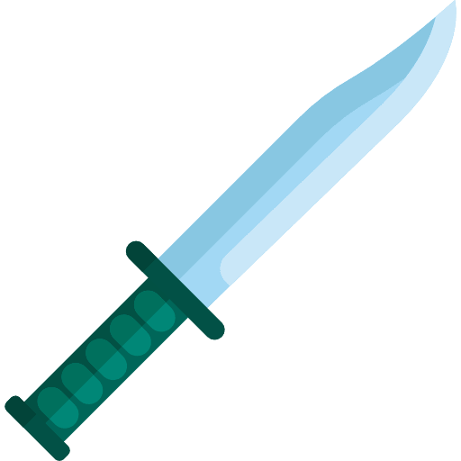 Bayonet miscellaneous bayonet knife icon