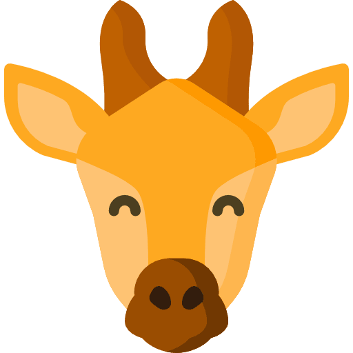 Giraffe zoo wild wildlife icon