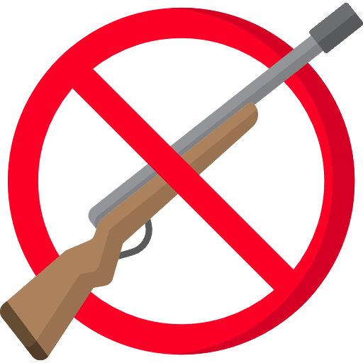 No hunt no hunt signal safari icon