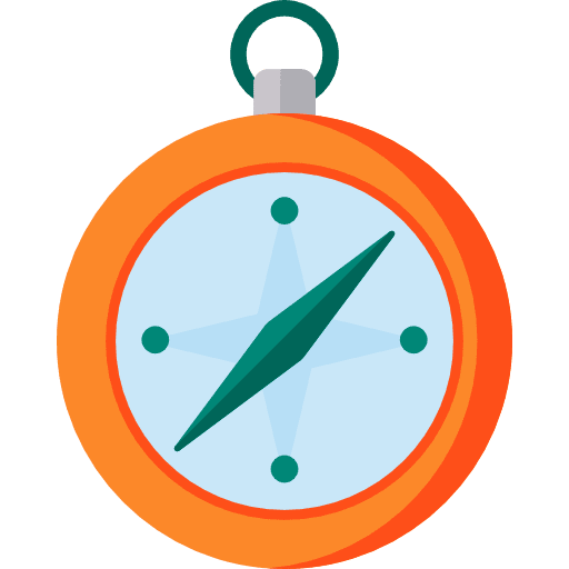 Compass cursor technology compass icon