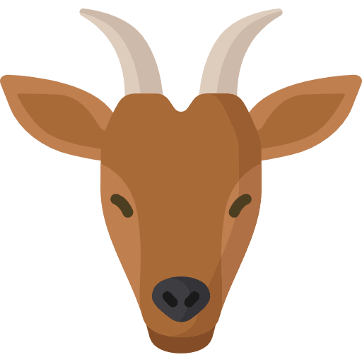 Goat animal wild life animals icon