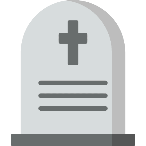 Tombstone halloween stone tombstone icon