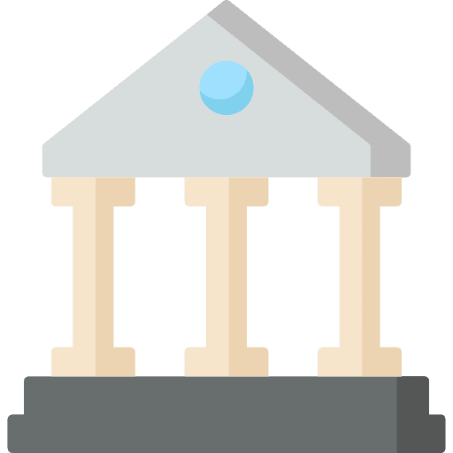Museum museum classical bank icon