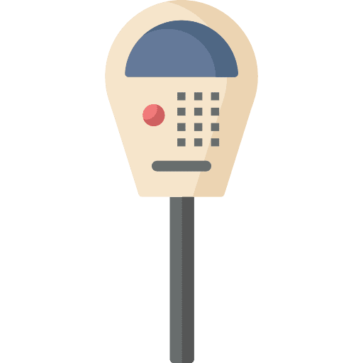 Parking meter urban parking meter city icon