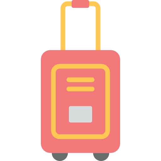 Suitcase luggage suitcase travelling icon