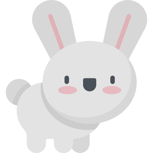 Bunny wildlife mammal bunny icon