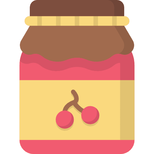 Jam food and restaurant strawberry food icon