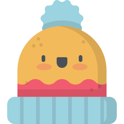 Winter hat winter father christmas winter hat icon