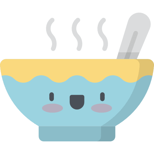 Soup hot drink food and restaurant food icon