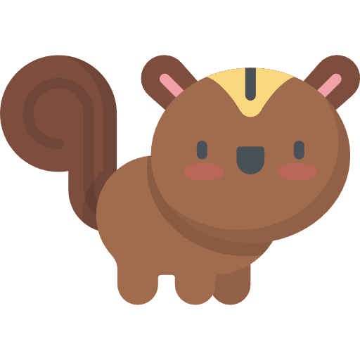 Squirrel wildlife squirrel zoo icon