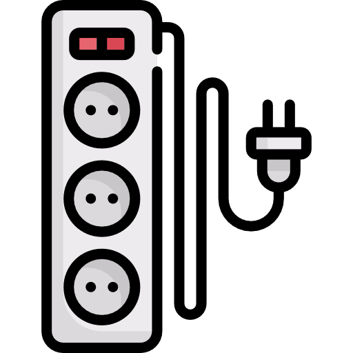 Extension extension extension cord electronics icon
