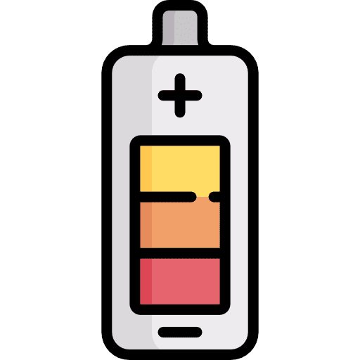 Battery battery level battery technology icon