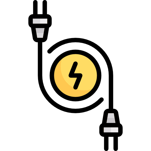 Plugs electricity electrical energy icon
