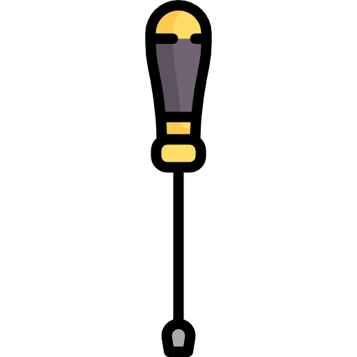 Screwdriver improvement home repair screwdriver icon