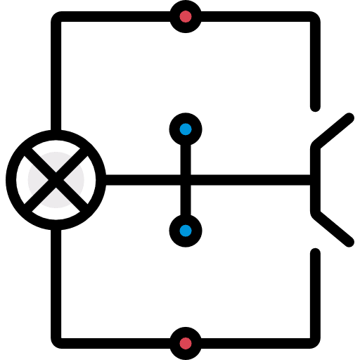 Wiring diagram lightning map electrical icon