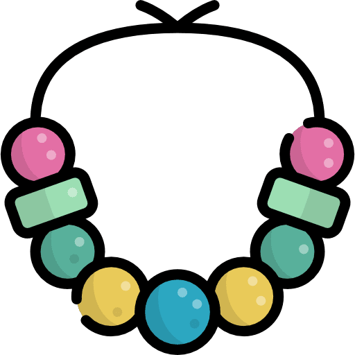 Necklace luxury fashion accessory icon