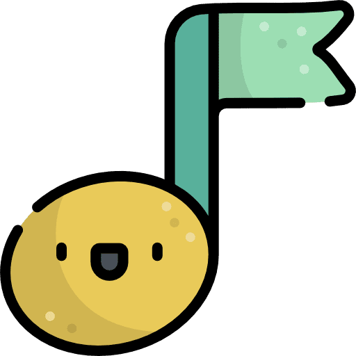 Musical note song music player quaver icon