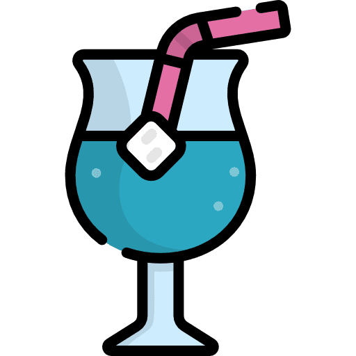 Cocktail food and restaurant beverage alcohol icon