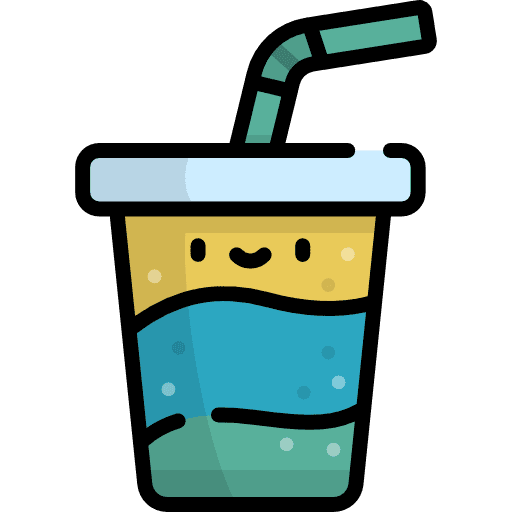 Soft drink beverage glass soft drink icon