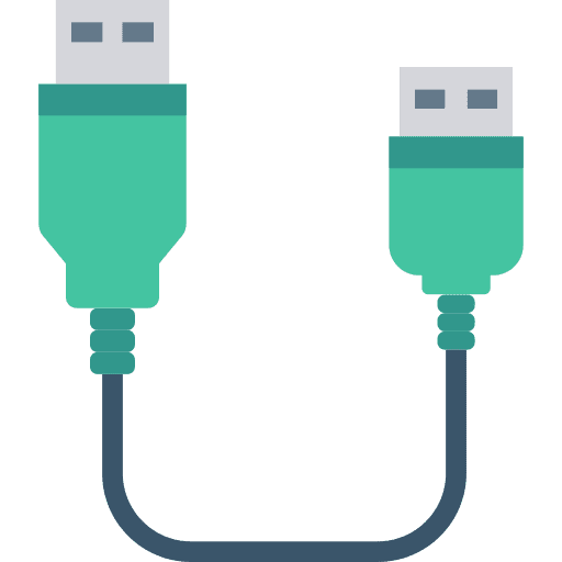 Data cable electronics ui icon