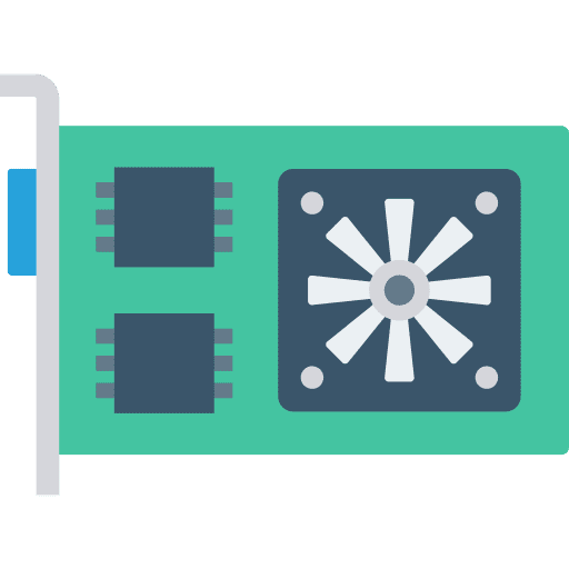 Hard computing tower cpu icon