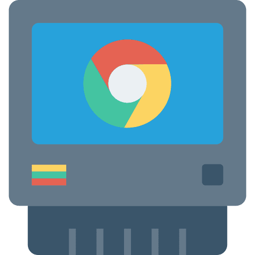 Monitor technology screen art icon