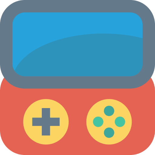 Console gamepad gaming pad game console icon