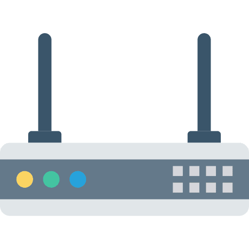 Router modem router wifi icon