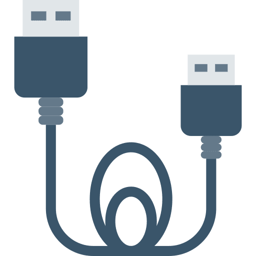 Cable usb cable technology icon