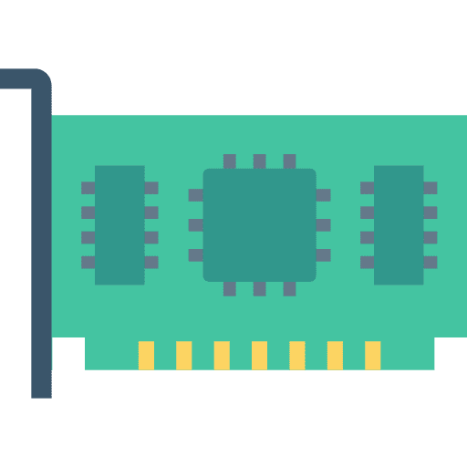 Chip chip electronic processor icon