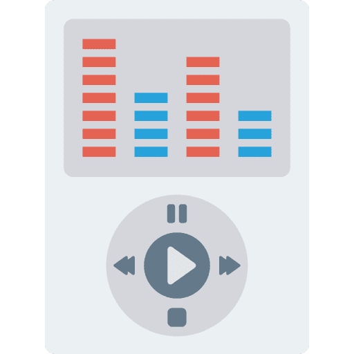 Ipod multimedia electronic technology icon