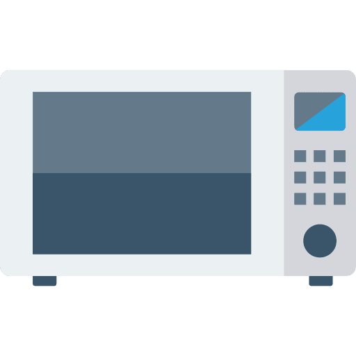Microwave heating cooking microwave oven icon