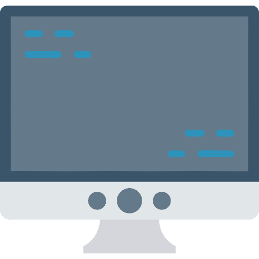 Lcd lcd monitor electronics icon