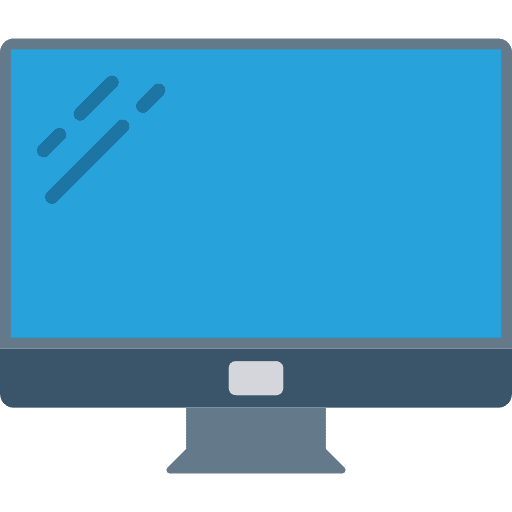 Monitor electronics monitor technology icon
