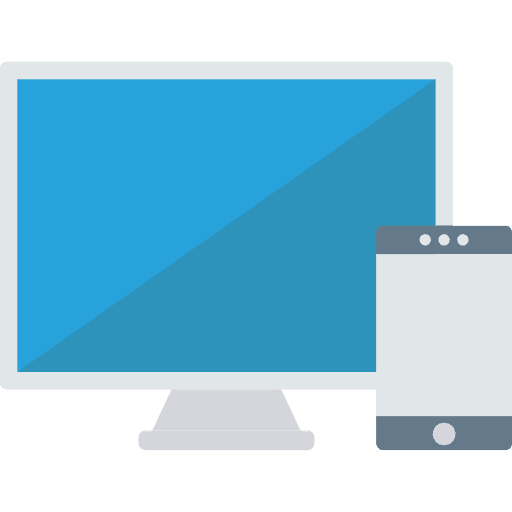 Devices responsive devices digital platform icon