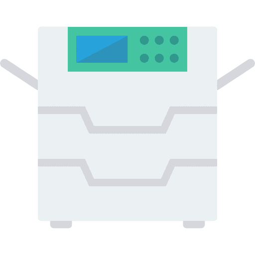 Printer electronics technology ink icon