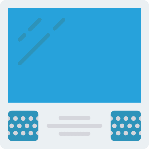 Screen tv monitor screen icon