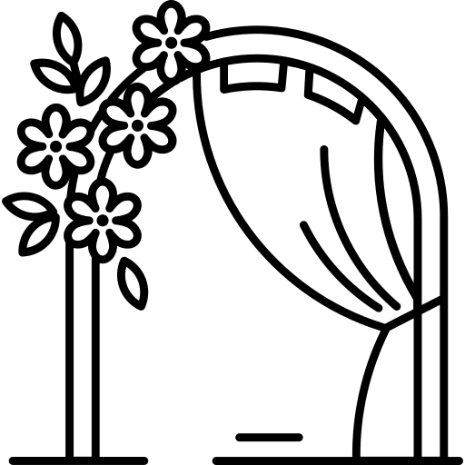 Arch celebration wedding arch arch icon