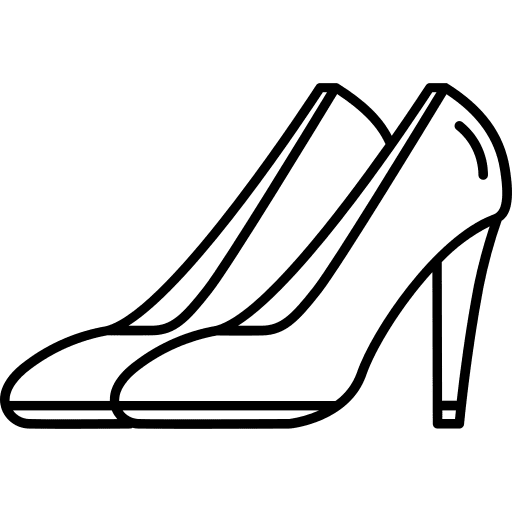 Heels female heels footwear icon