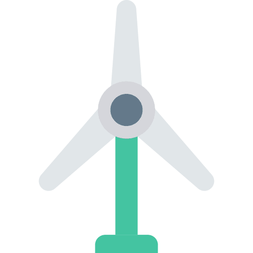 Turbine tools and utensils energy haw weather fill icon