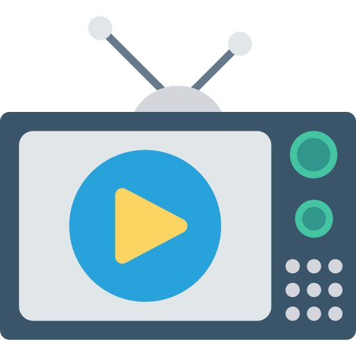 Tv antenna electronics television icon