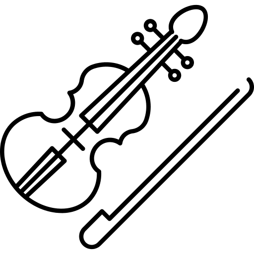 Violin violin music musical instrument icon