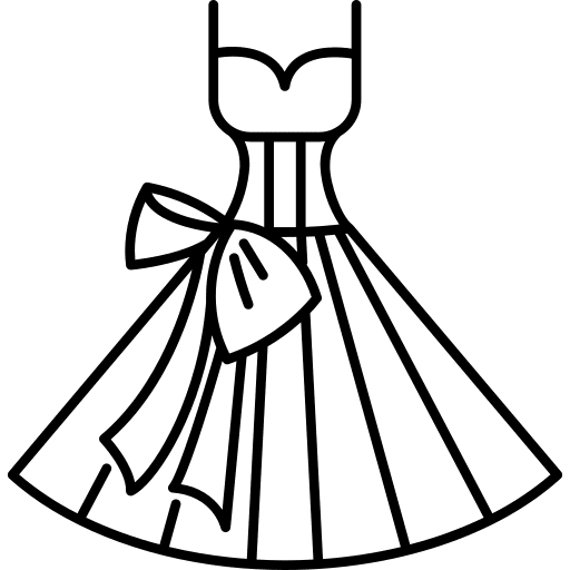 Wedding dress love and romance fashion wedding icon