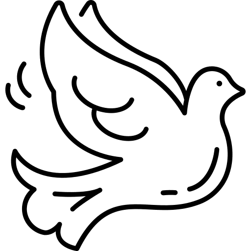 Dove bird dove pigeon icon