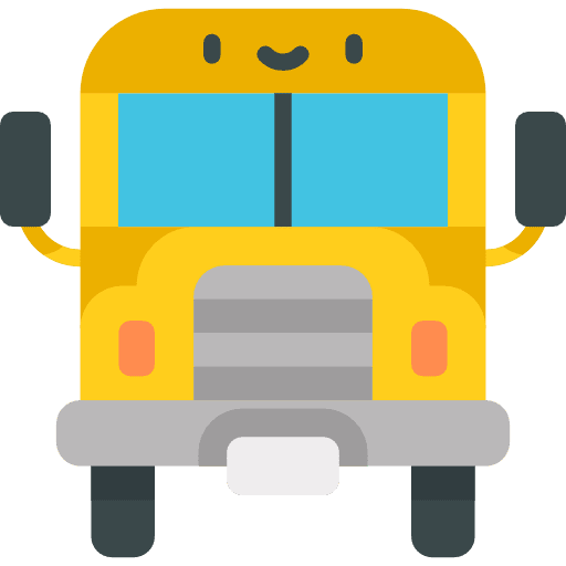 Bus bus school bus public icon