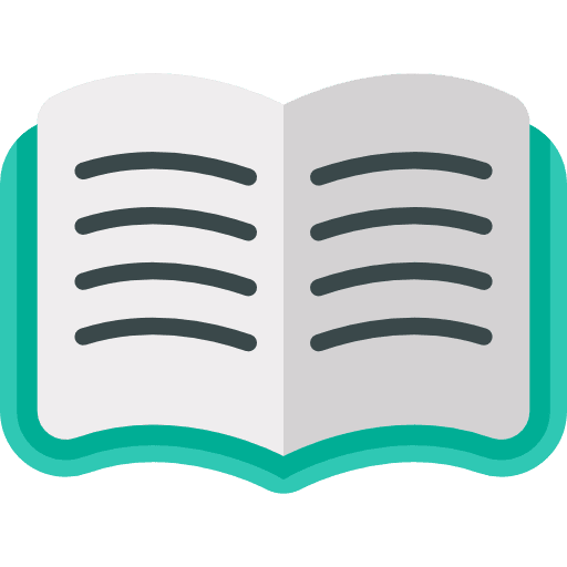 Open book study book open book icon