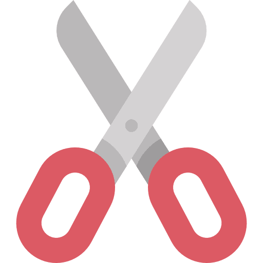 Scissors edit tools scissors cutting icon