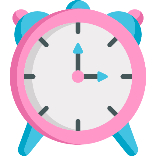 Alarm clock alarm clock tools and utensils time and date icon
